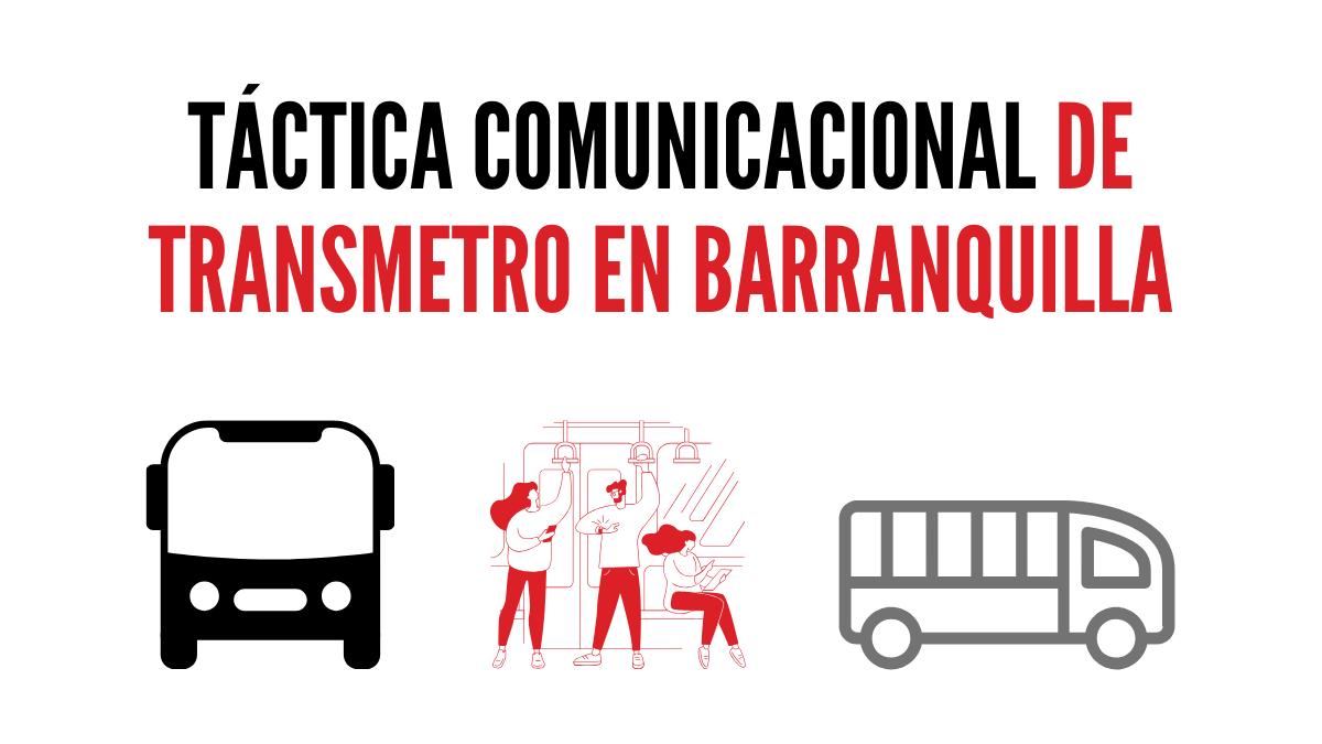 ¿Qué táctica comunicacional eligió Transmetro?