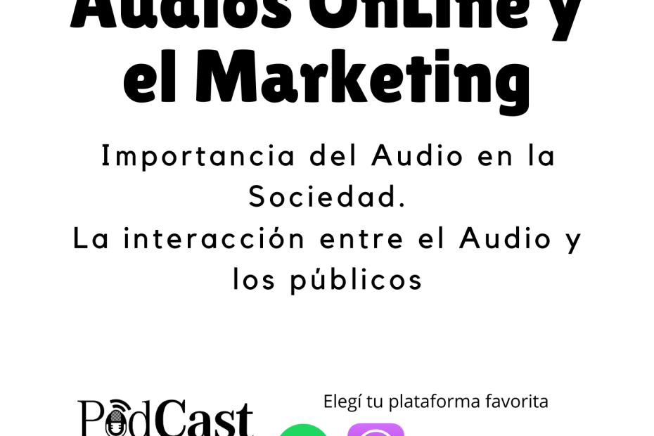 Audios OnLine y el Marketing