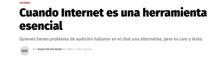 Diario Rio Negro - Juan Jose Larrea