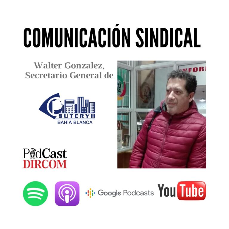 Comunicación Sindical Suteryh Walter Gonzalez