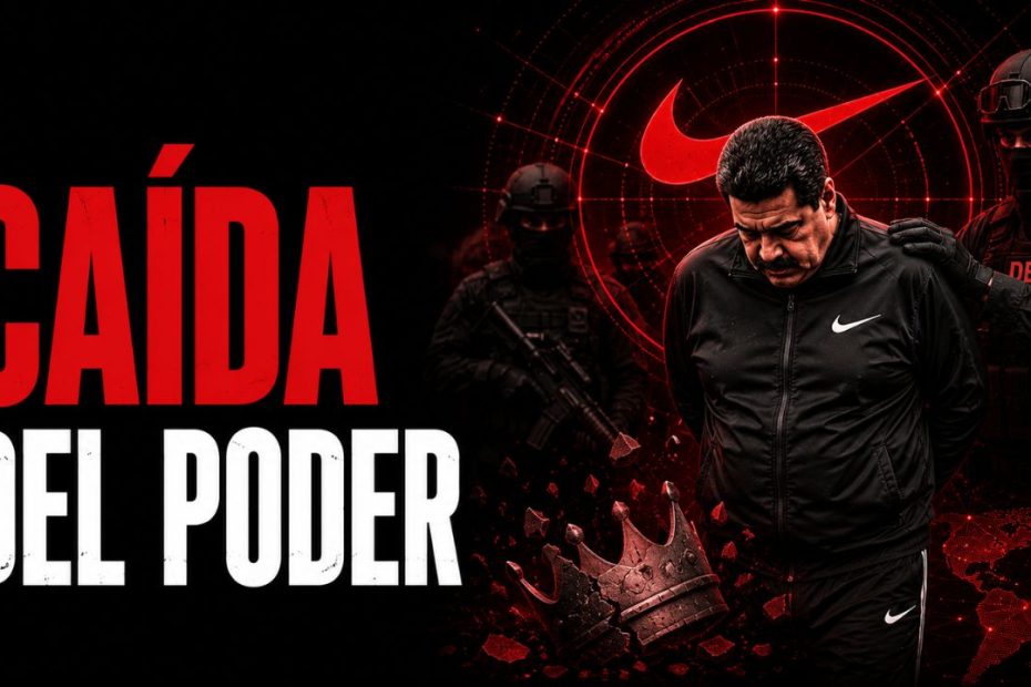 La semiótica de la caída ¿Por qué la captura de Maduro se vistió de Nike