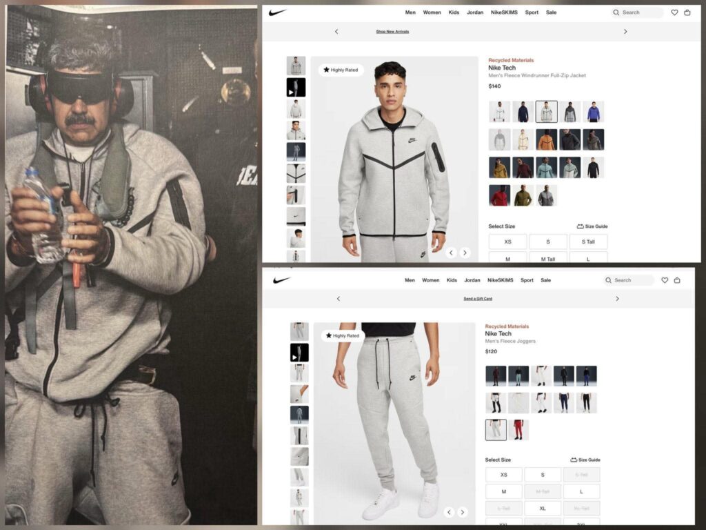 La semiótica de la caída: ¿Por qué la captura de Maduro se vistió de Nike?