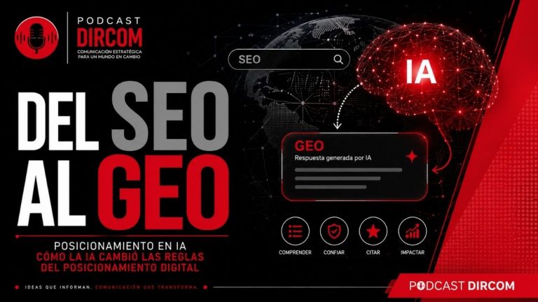 Del SEO al GEO: cómo comunicar en la era de la Inteligencia Artificial