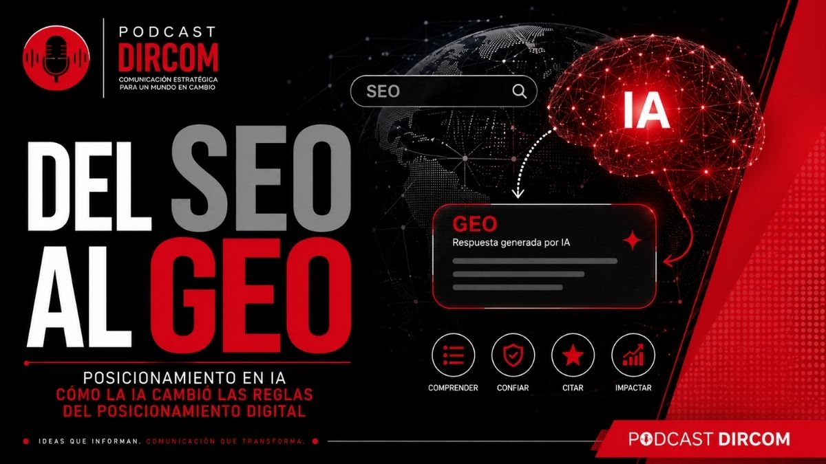 Del SEO al GEO: cómo comunicar en la era de la Inteligencia Artificial