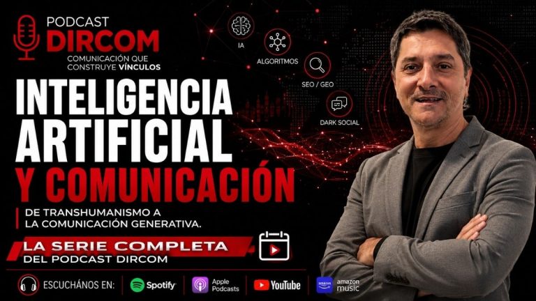 Inteligencia Artificial y Comunicación la serie completa de PodCast DIRCOM