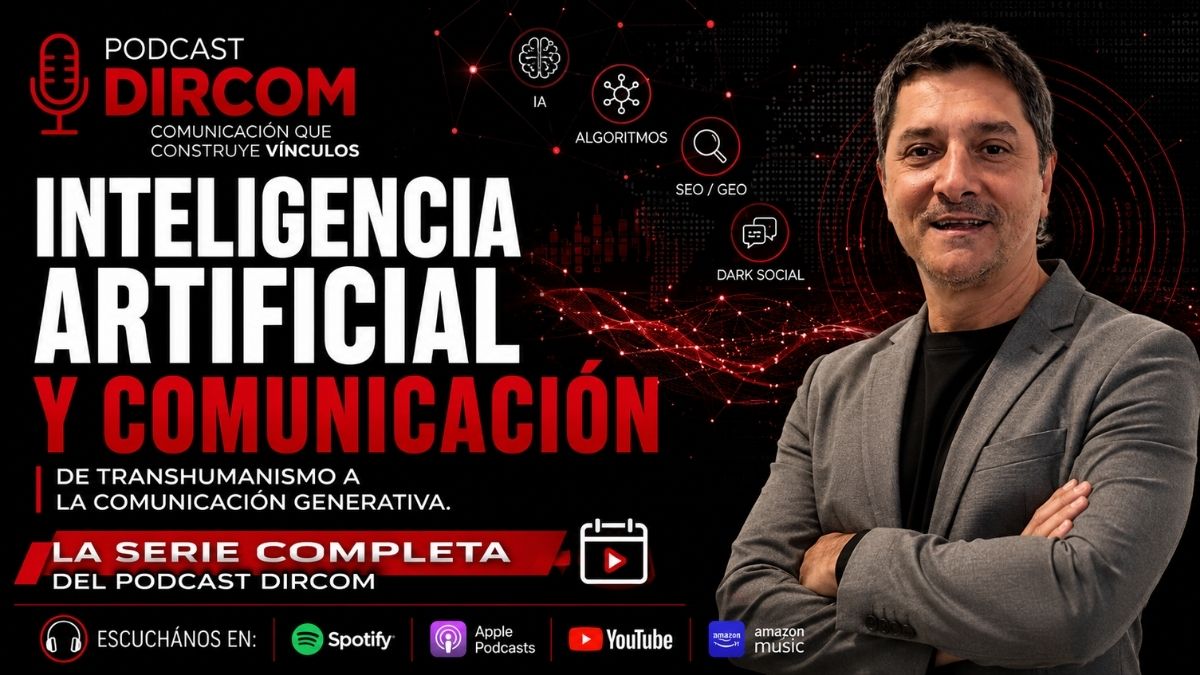 Inteligencia Artificial y Comunicación la serie completa de PodCast DIRCOM